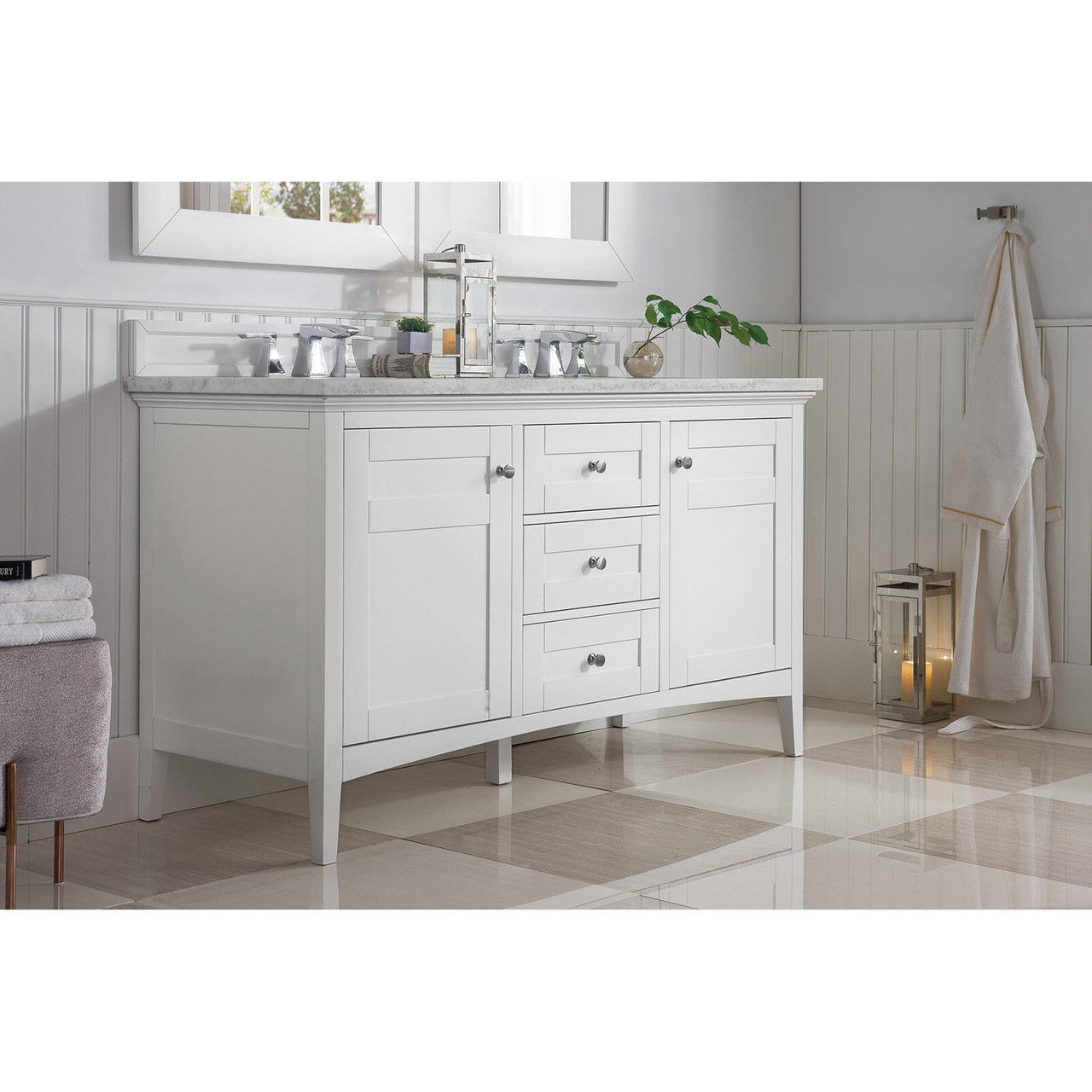 James Martin Palisades 60" Double Vanity Vanity James Martin 