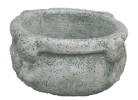 Thumbnail for Mortaio Planter Cast Stone Outdoor Garden Planter Planter Tuscan 