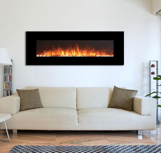 Touchstone OnyxXL 72” Wide Wall Mounted Electric Fireplace Electric Fireplace Touchstone 