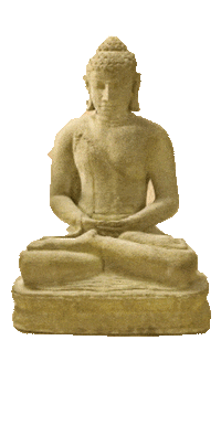 Thumbnail for Rustic Sitting Buddha Cast Stone Outdoor Asian Collection Asian Collection Tuscan 