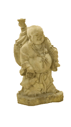 Travelling Hotei Cast Stone Outdoor Asian Collection Asian Collection Tuscan 