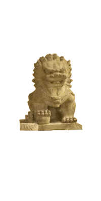 Thumbnail for Foo Dog Cast Stone Outdoor Asian Collection Asian Collection Tuscan 