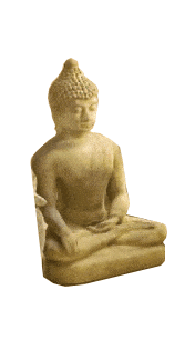 Small Buddha Cast Stone Outdoor Asian Collection Asian Collection Tuscan 
