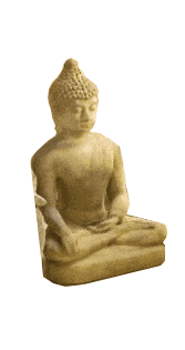 Thumbnail for Small Buddha Cast Stone Outdoor Asian Collection Asian Collection Tuscan 