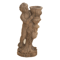 Thumbnail for Villa Manzi Cherub Cast Stone Outdoor Garden Planter Planter Tuscan 