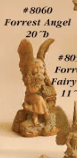 Forrest Angel Cast Stone Outdoor Asian Collection Accessories Tuscan 