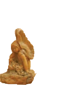 Thumbnail for Forest Angel Sleeping Cast Stone Outdoor Asian Collection Accessories Tuscan 