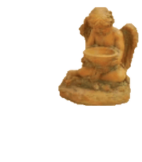Thumbnail for Garden Angel Bird Bath Cast Stone Outdoor Asian Collection Accessories Tuscan 