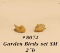 Thumbnail for Small Garden Bird Cast Stone Outdoor Asian Collection Accessories Tuscan 