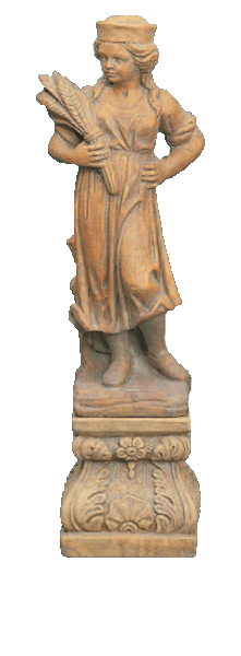 English Summer Season Cast Stone Outdoor Asian Collection Statues Tuscan 