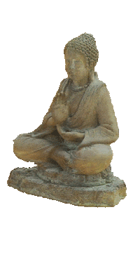 Thumbnail for Buddha on Rock Cast Stone Outdoor Asian Collection Asian Collection Tuscan 