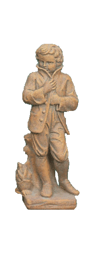 Thumbnail for English Winter Season Cast Stone Outdoor Asian Collection Statues Tuscan Natural (N) Without Pedestal 