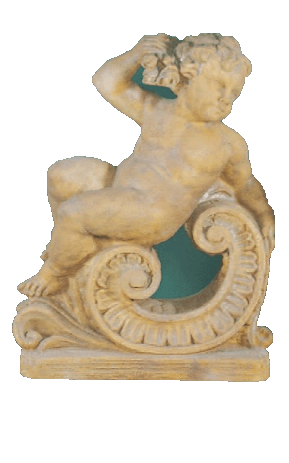 Borghese Spring Season Cast Stone Outdoor Asian Collection Statues Tuscan 