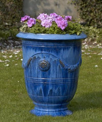 Thumbnail for Campania International Glazed Terra cotta Anduze Urn Urn/Planter Campania International 