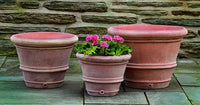 Thumbnail for Campania International Terra cotta Classic Rolled Rim Urn/Planter Campania International 
