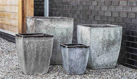 Thumbnail for Campania International Glazed Terra cotta Blake Planter Urn/Planter Campania International 