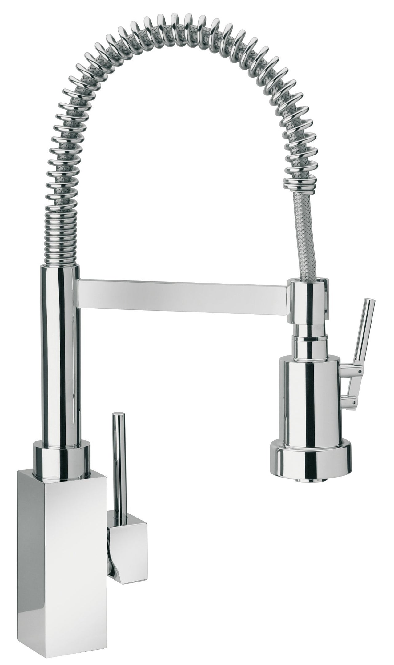 Latoscana Dax Single Handle Kitchen Faucet With Spring Spout In Chrome Kitchen Faucet Latoscana 