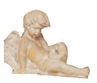 Thumbnail for Angel with Bird Cast Stone Outdoor Asian Collection Statues Tuscan 