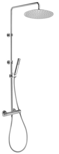 Thumbnail for Latoscana Novello 86CR689 Adjustable shower column Chrome bathtub and showerhead faucet systems Latoscana 