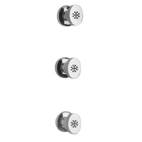 Thumbnail for Latoscana Novello 3 Body Jets In Brushed Nickel bathroom fixture hardware parts Latoscana 