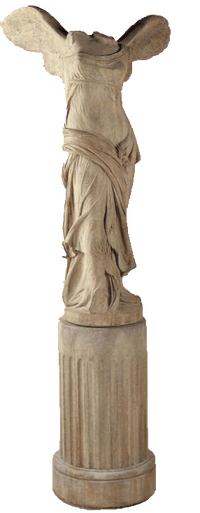 Thumbnail for Nike Di Samo Trace Cast Stone Outdoor Asian Collection Statues Tuscan 