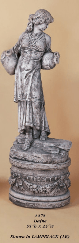 Dafne Cast Stone Outdoor Asian Collection Statues Tuscan 