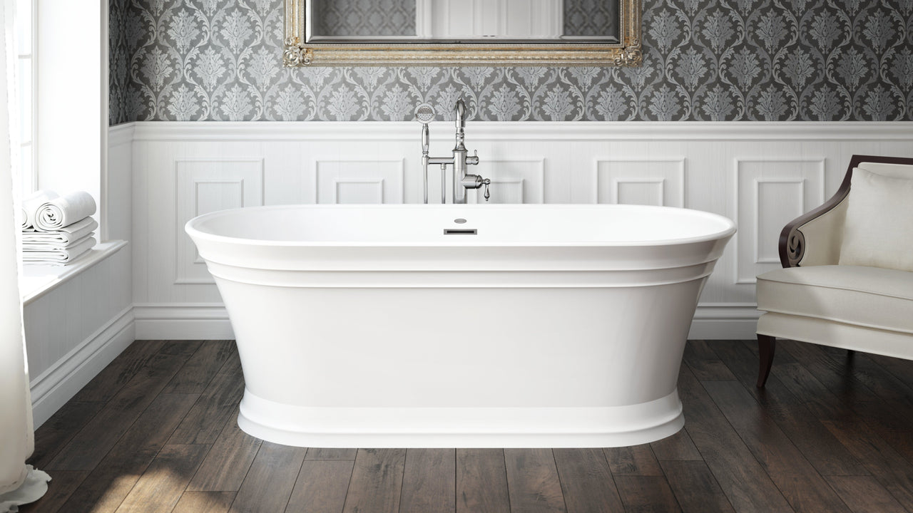 Latoscana Free Standing Tub Filler In Chrome bathtub and showerhead faucet systems Latoscana 