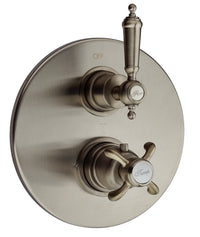 Thumbnail for Latoscana Ornellaia Thermostatic Vavle With 2 Way Diverter Volume Control In A Chrome Finish bathtub and showerhead faucet systems Latoscana 