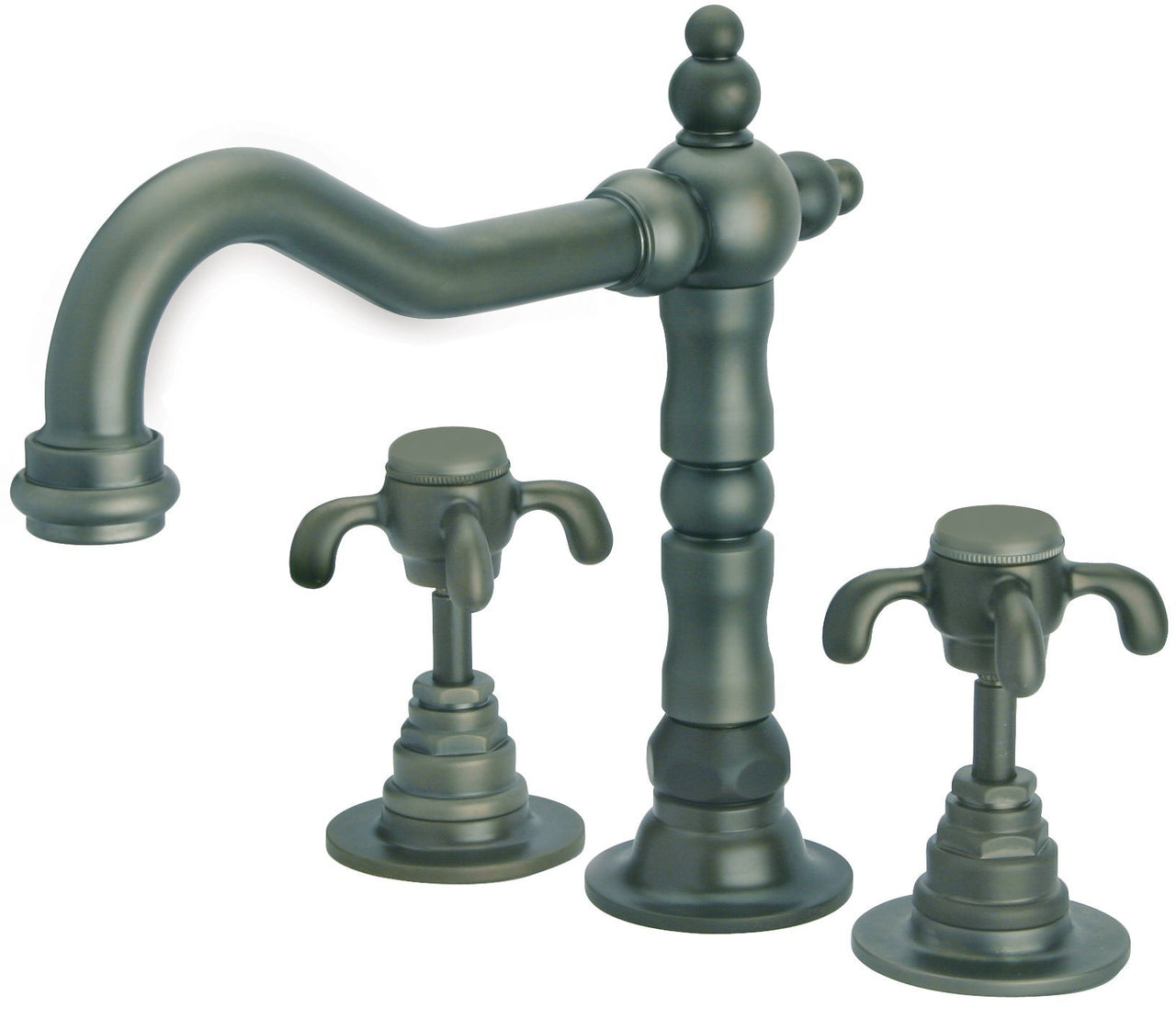 Latoscana Ornellaia Widespread Lavatory Faucet ith Cross Handles In A Tuscan Bronze touch on bathroom sink faucets Latoscana 
