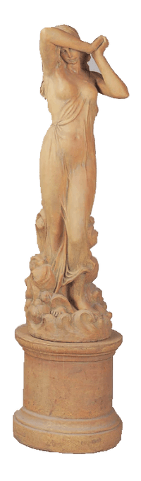Thumbnail for Vergogna Statue Cast Stone Outdoor Asian Collection Statues Tuscan 