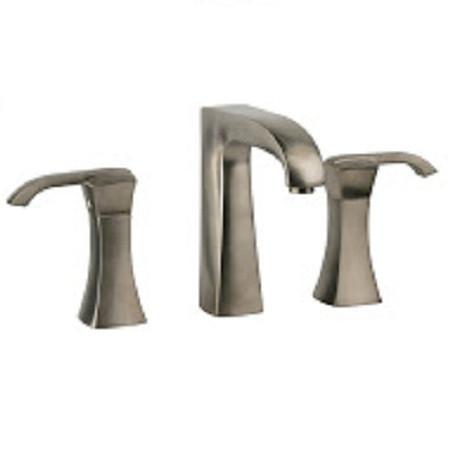 Latoscana Lady widespread lavatory faucet with lever handles in Brushed Nickel touch on bathroom sink faucets Latoscana 