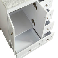 Thumbnail for Eviva Happy 24″ x 18″ Transitional Bathroom Vanity w/ White Carrara Top Vanity Eviva 