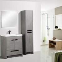 Thumbnail for Eviva Lugano 30″ Modern Bathroom Vanity w/ White Integrated Top Vanity Eviva 