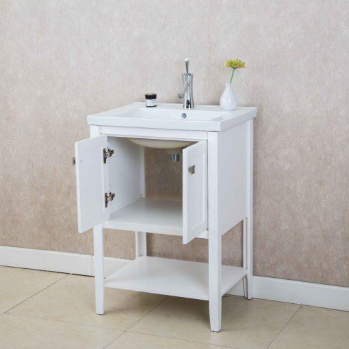 Eviva Tiblisi 24″ Modern/Transitional Bathroom Vanity with White Porcelain Sink Vanity Eviva 