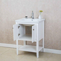 Thumbnail for Eviva Tiblisi 24″ Modern/Transitional Bathroom Vanity with White Porcelain Sink Vanity Eviva 