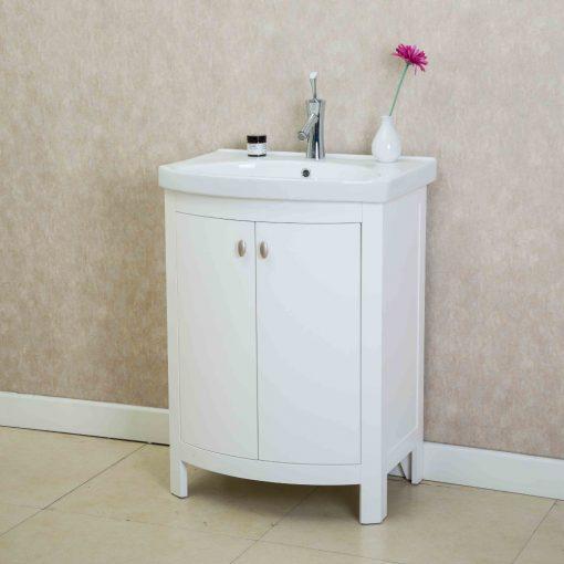 Eviva Jersey 24″ Transitional Bathroom Vanity with White Porcelain Sink Vanity Eviva 