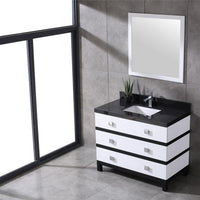 Thumbnail for Eviva Sydney 42 Inch Bathroom Vanity with Solid Quartz Counter-top Vanity Eviva 
