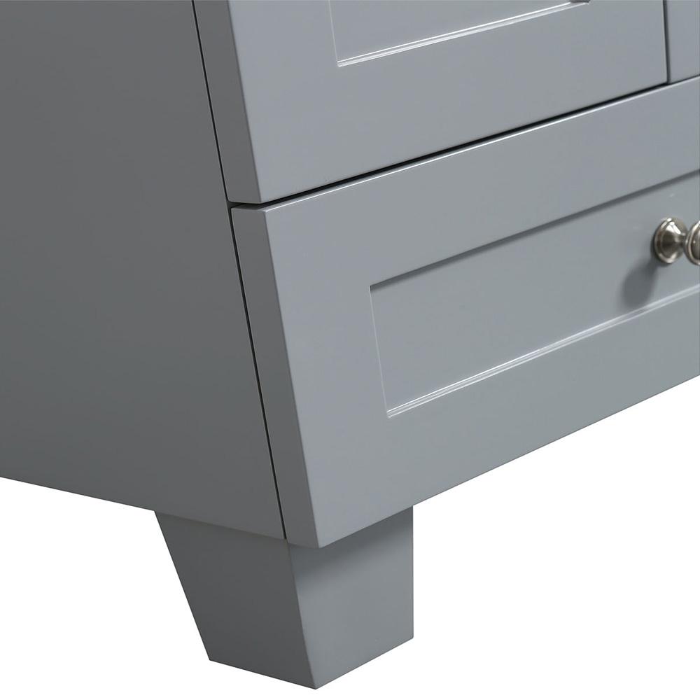 Eviva Happy 30″ x 18″ Transitional Bathroom Vanity w/ White Carrara Top Vanity Eviva 
