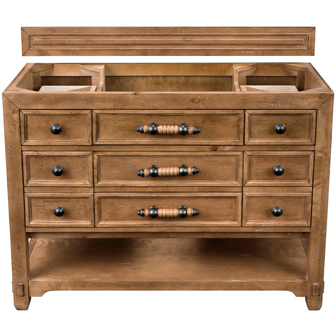 James Martin Malibu 48" Single Vanity Vanity James Martin Honey Alder Cabinet Only 