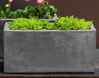 Thumbnail for Campania International Fiber Cement Medium Geo Planter Urn/Planter Campania International 