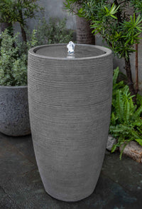 Thumbnail for Campania International Fiber Cement Sedona Fountain - Stone Ledge - S/1 Fountain Campania International 
