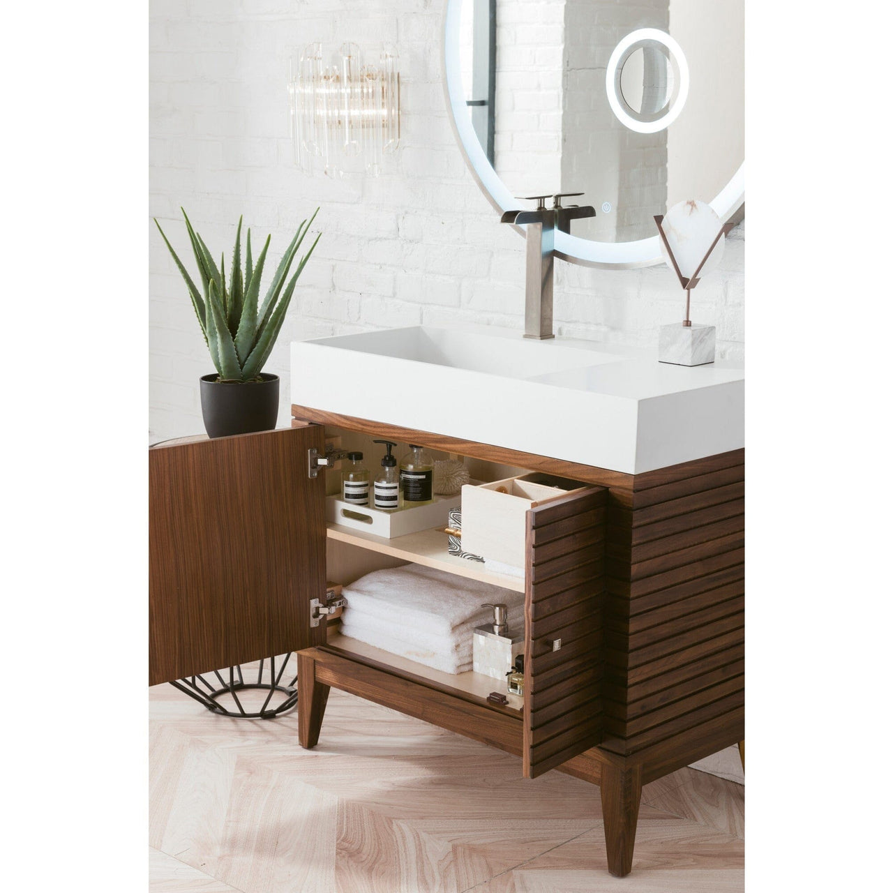 James Martin Linear 36" Single Vanity Vanity James Martin 