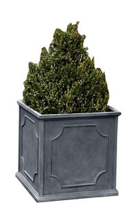 Thumbnail for Campania International Fiber Clay XL Cumberland Sq Planter Urn/Planter Campania International 