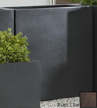 Thumbnail for Campania International Fiber Clay ML Rect 3636 Urn/Planter Campania International 