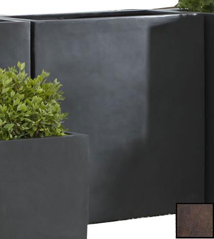 Campania International Fiber Clay ML Rect 3636 Urn/Planter Campania International 