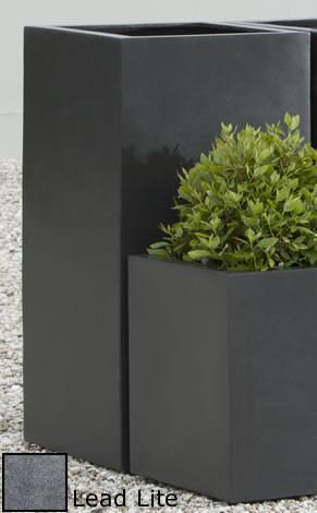 Campania International Fiber Clay ML Sq 1836 Urn/Planter Campania International 