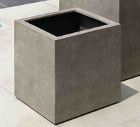 Thumbnail for Campania International Fiber Clay Farnley Planter 3636 - S/1 Urn/Planter Campania International Riverstone 