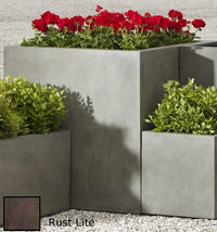 Thumbnail for Campania International Fiber Clay ML Sq 3636 Urn/Planter Campania International 