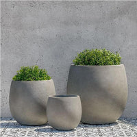 Thumbnail for Campania International Cambridge Planter Urn/Planter Campania International Stone Grey Lite Large 