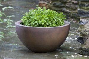Campania International Fiberglass Piccadilly Planter Urn/Planter Campania International Rust Lite Large 